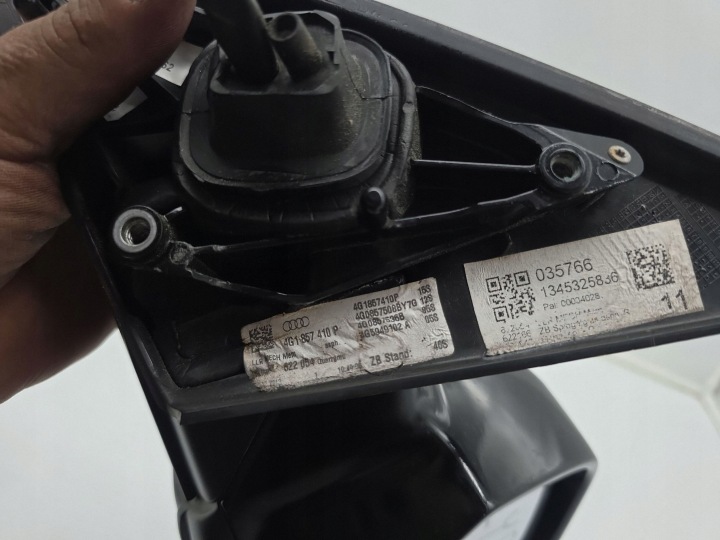 фото №9, Зеркало правое перед передние 10 pin ly9b европа audi a6 c7 4g5949102a