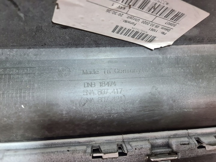 фото №15, Vw tiguan ii r-line бампер задній зад 6xpdc 5na807417