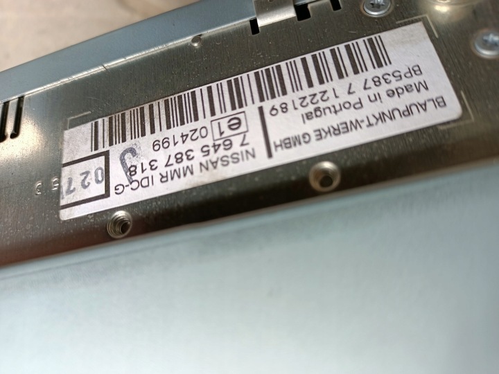 фото №6, Радіо автомобільні консоль nissan note e11 7645387318