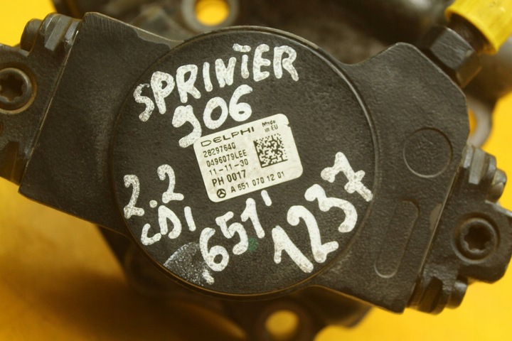 фото №16, Насос впрыскивающий mercedes sprinter 906 651 2.2 a6510701201 28297640