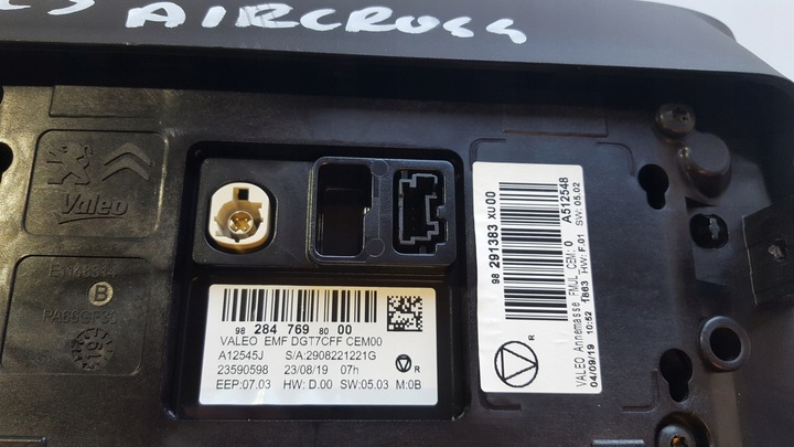 фото №3, Дисплей панель citroen c3 aircross 9828476980