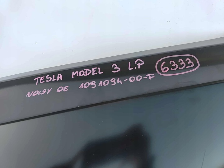 фото №11, Tesla модель 3 крыло левый перед переднее новый оригинальный номер 6333