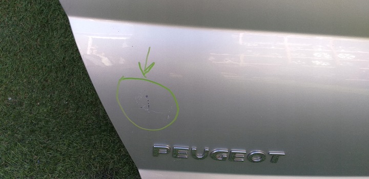 фото №2, Крышка задняя багажника peugeot 407