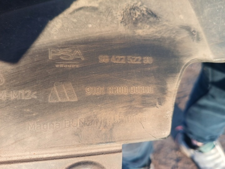 фото №11, Opel astra l vi універсал спойлер накладка бампера зад pdc 9842252280