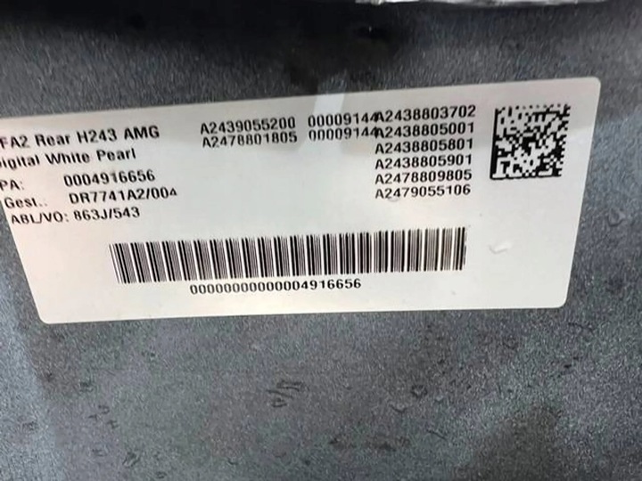 фото №10, Mercedes gla amg h247 бампер зад a2478801805
