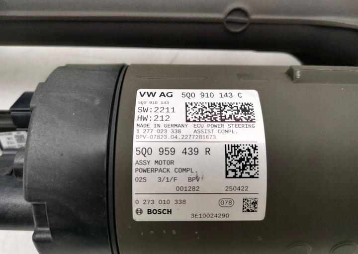 фото №12, Volkswagen tiguan ii 2016- трансмиссия рулевая рулевая рейка 5qb423050ba