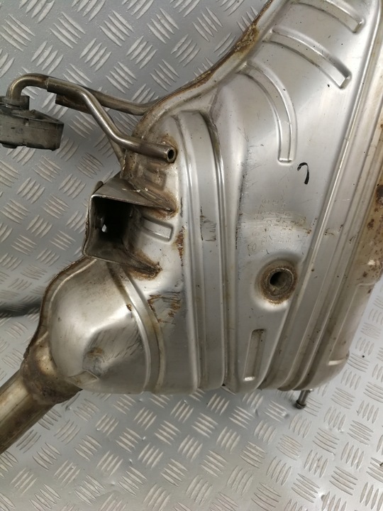 фото №6, A1644907115 глушитель конечный левый труба выхлоп mercedes w164 ml 3,0 3,2 cdi