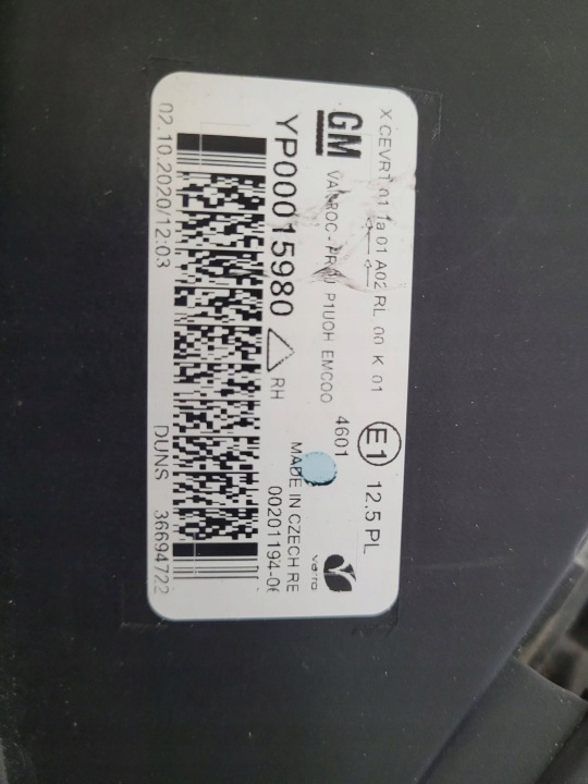 фото №10, Фара права повний led праве opel grandland x yp00015980 оригінал oem