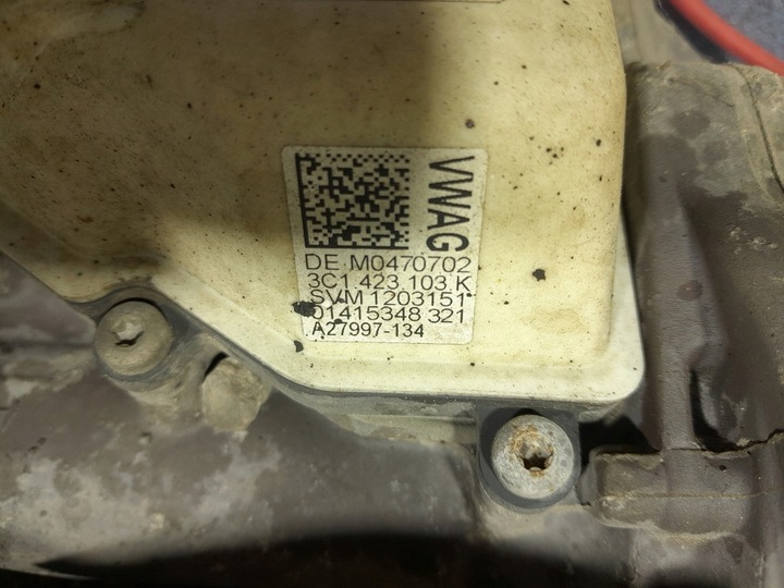 фото №8, Vw passat b7 трансмісія рейка рульового управління підсилювач eu 3c1423050m