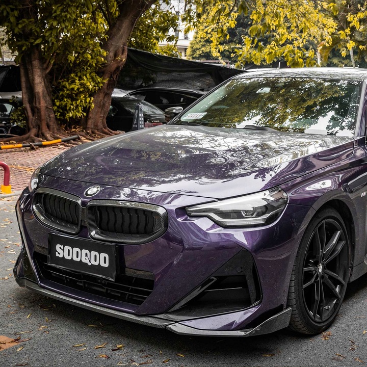 фото №7, Накладка сплиттер перед do bmw g42 w стиль m-performance