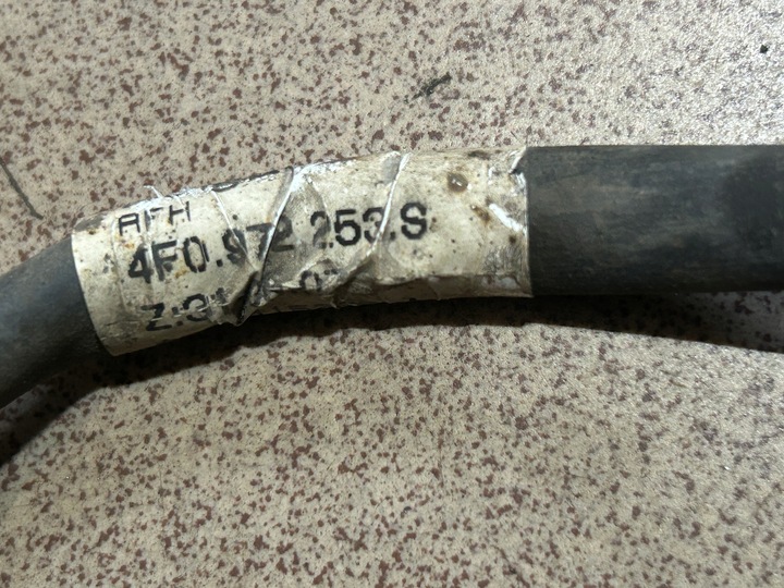 фото №9, Джгут затискач датчик abs вирівнювання лівий зад audi a6 c6