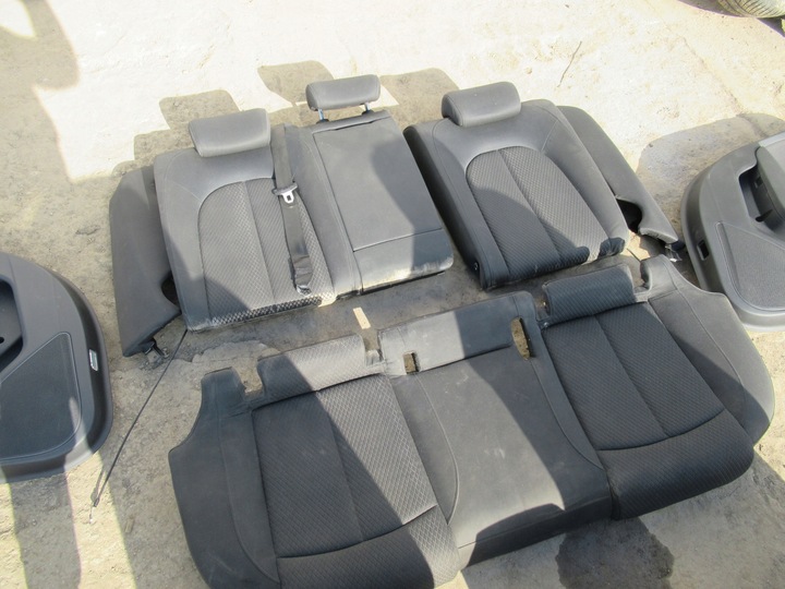 фото №11, Audi a6 c7 універсал сидіння ковші підігрів матеріал диван обшивки ambiente