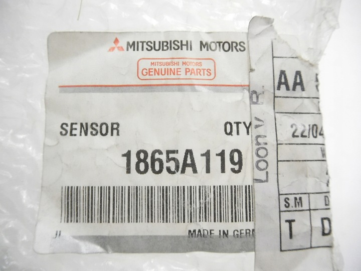фото №8, Датчик тиску вихлопних газів mitsubishi оригінальний номер 1865a119
