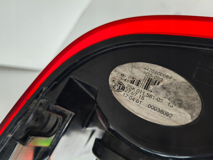 фото №8, Лампа левая задняя mercedes vito w447 14-