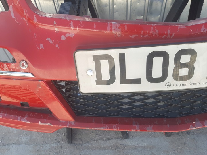 фото №8, Бампер перед mercedes a-klasa w169 рестайлінг 2008-2012 колір 589 хромовані елементи