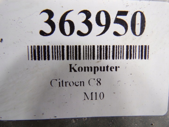 фото №10, Citroen c8 2.0 16v rfn блок керування двигуном (ебу, комп'ютер двигуна) 9642427080 iaw4mp205