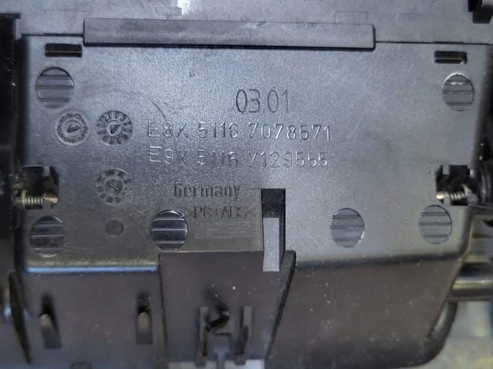 фото №13, Бардачок na попільничка dekor дерево полка bmw 3 e90 e91 e92 1 e87 oem номер eu