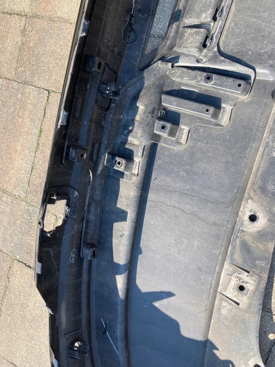 фото №11, Mustang mach-e диффузор накладка бампера зад оригинал.