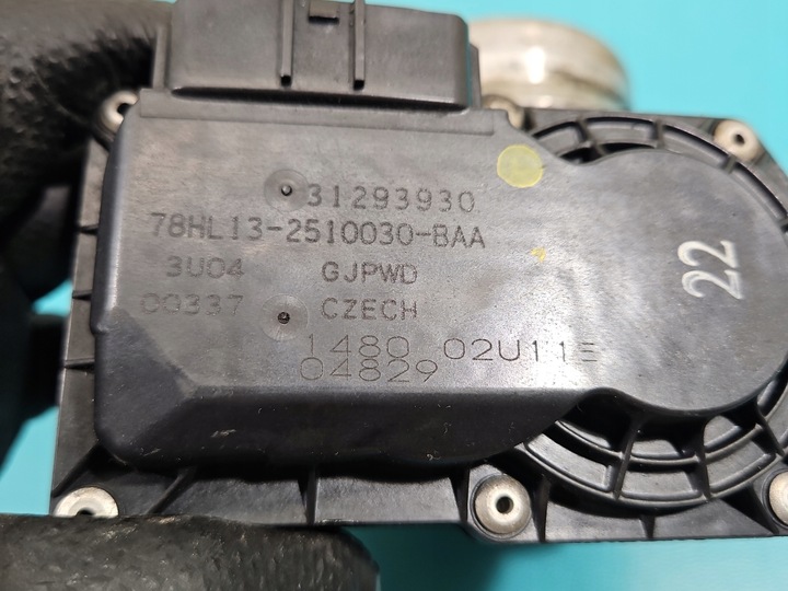 фото №8, Дросельна заслінка volvo v40 ii 12- 31293930 78hl13-2510030-baa 2.0 d4