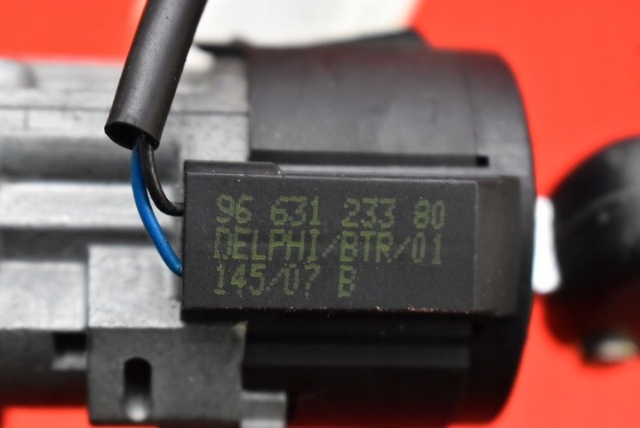 фото №9, Замок зажигания ключ 9663123380 n0502455 citroen c4 1 i 1.6 16v 109 km 04-08