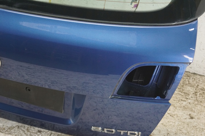 фото №9, Крышка багажника зад audi a3 8p рестайлинг 08- lx5v 5d sportback s-line спойлер