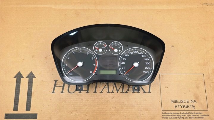 фото №9, Ford focus mk2 04-07 c-max mk1 дорестайлинг спидометр 07r 1.6 1.8 2.0 16v европа