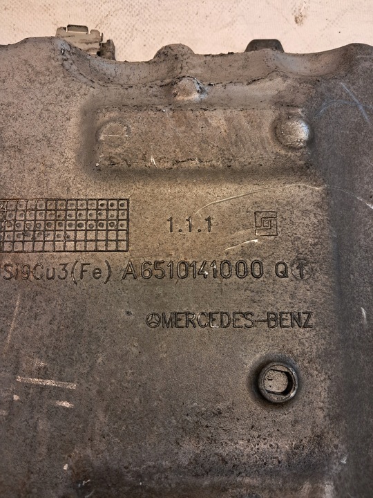 фото №10, Верхня піддон масляна mercedes c клас w205 2.2 cdi a6510141000