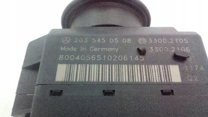 фото №6, Замок зажигания mercedes w203 компрессор 2,0b 2035450508