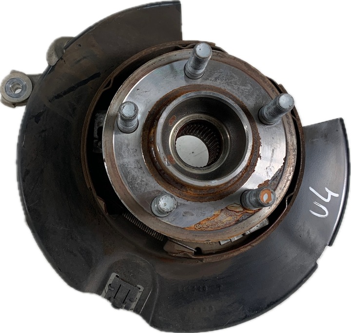 фото №1, Оригінал dodge charger 5.7 15- ліва поворотна опора зад ступиця задня