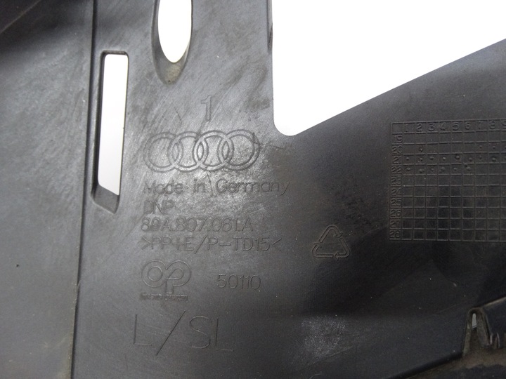 фото №15, Audi q4 e-tron 89a 21- спойлер бампера накладка 89a807061a оригінальна