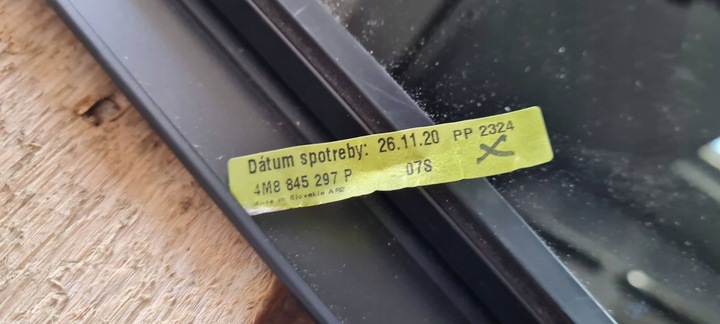 фото №10, Sq8 q8 rsq8 скло кузовна ліва лівий зад чорний 20r 4m8845297p