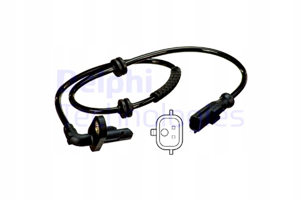 фото №2, Датчик abs зад l renault clio iii модуль 1.2-2.0 09.04- delphi
