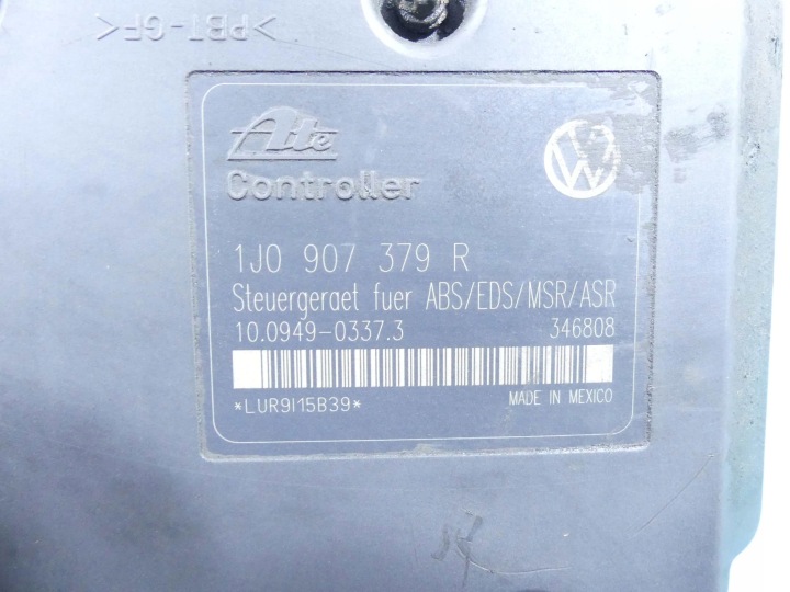 фото №9, Блок керування abs vw bora 1j0614417a 1j0907379r