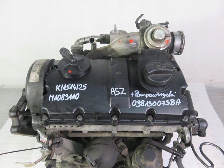 фото №6, Двигатель vw sharan i 1.9 tdi 130 km asz комплектный