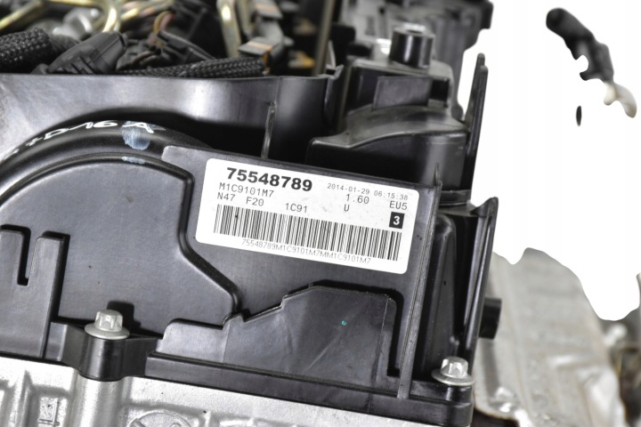 фото №10, Двигатель bmw 1 f20 f21 114d 116d 1.6d 95km 85kw 116km n47d16a 14r kompresja