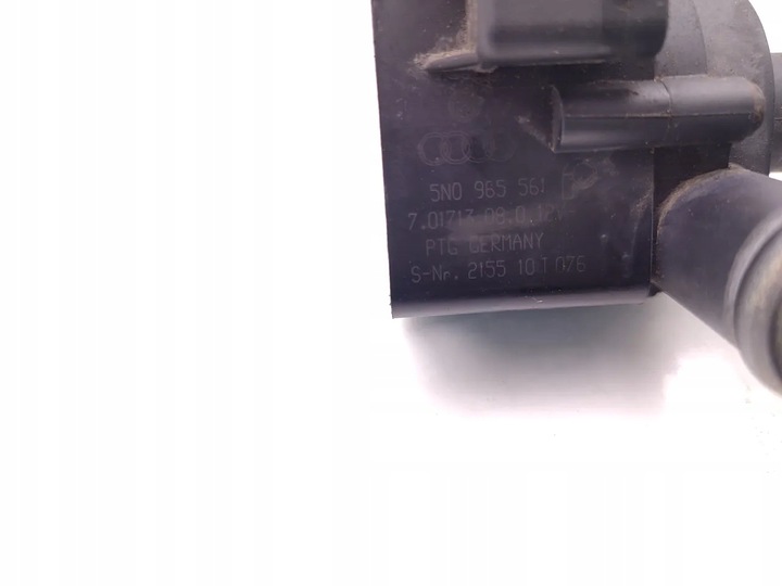 фото №6, Vw touran насос циркуляційна вебасто 1.6 tdi дизель 77kw 105 hp 5n0965561d