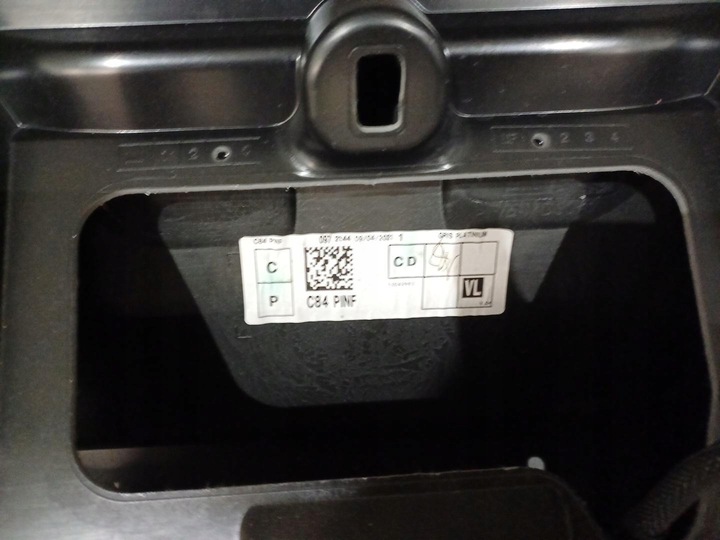 фото №3, Крышка зад citroen c5 aircross 1.6 pure tech гибрид 2021 r evl