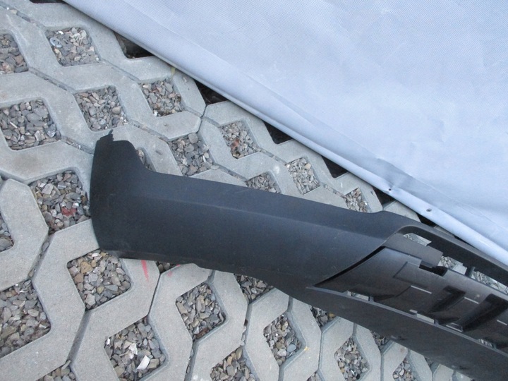 фото №4, Спойлер накладка dół бампера перед volvo xc40 bdb