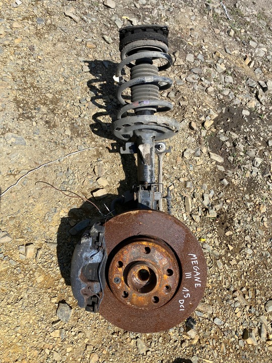 фото №1, Megane iii 1.5 dci амортизатор mcpherson  левый перед поворотный кулак