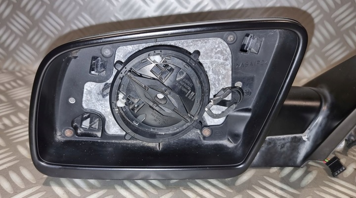 фото №7, Bmw 5 e60 e61 lci рестайлінг дзеркало сірий ліві 3 контакти освітлення led eur 09r
