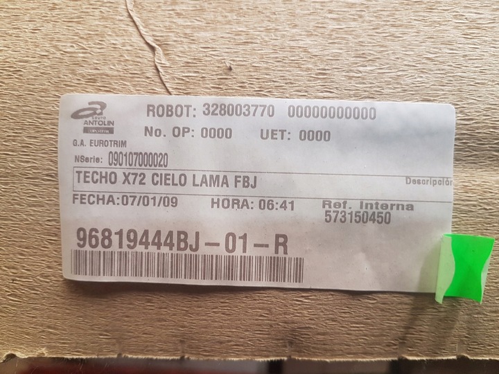 фото №3, Стеля 5d citroen c5 iii