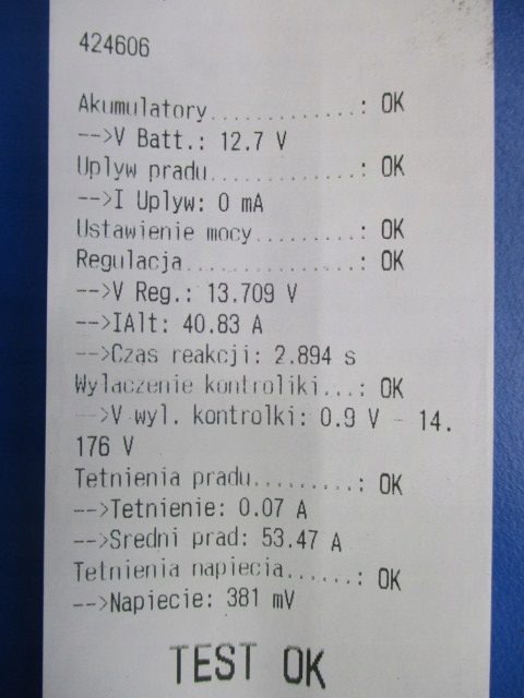 фото №6, Bmw e39 2.5tds генератор 2246149 0123515007 тест