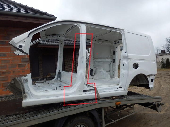 фото №1, Citroen jumpy порог стойка левый четверть