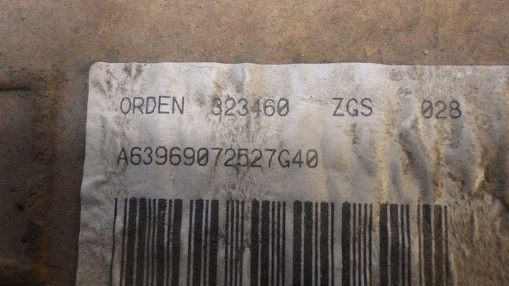 фото №7, Потолок европа mercedes vito ii w639 a6396907252