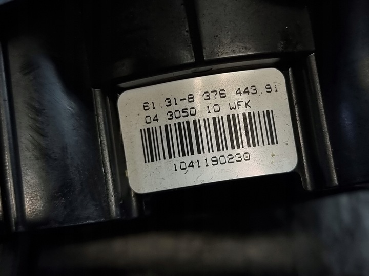 фото №16, Перемикач комбінований стрічка оригінальний номер 8376443 8376445 bmw 3 e46 fl 04r