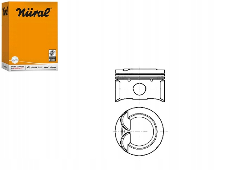 фото №1, Поршень двигателя kpl з кольцо vw golf vii 1.2 tsi 04 2014-vw golf
