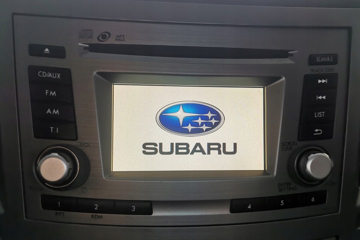фото №1, Subaru legacy / outback 09- радіо заводські cd eu