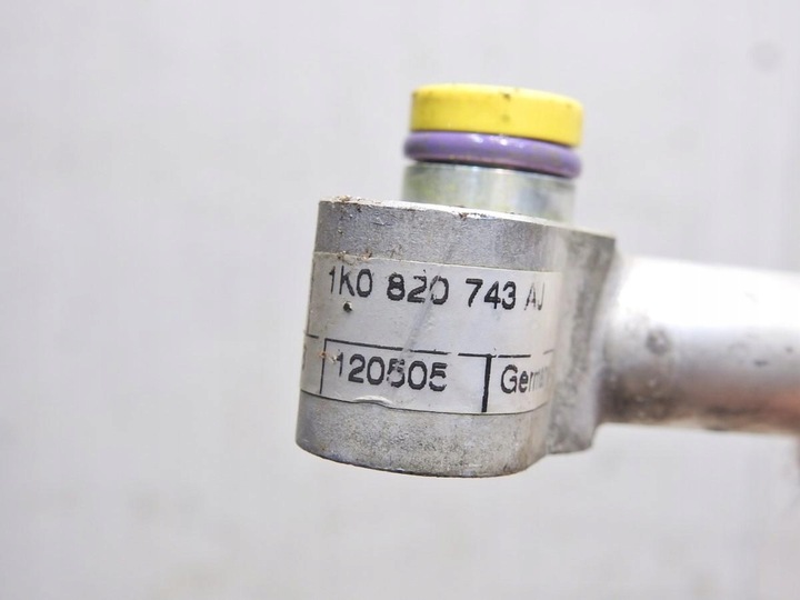 фото №7, Шланг трубка кондиціонера vw golf v plus 1.6 fsi 1k0820743aj