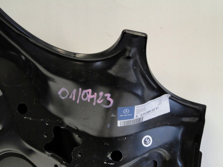 фото №8, Mercedes капот кришка панель кріплення фар e клас 210 w210 s210 55 amg