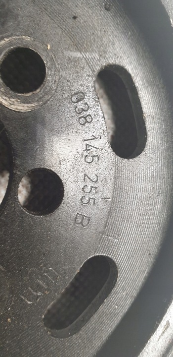 фото №3, Колесо пасове насоса підсилювача 038145255b audi 1.9 tdi